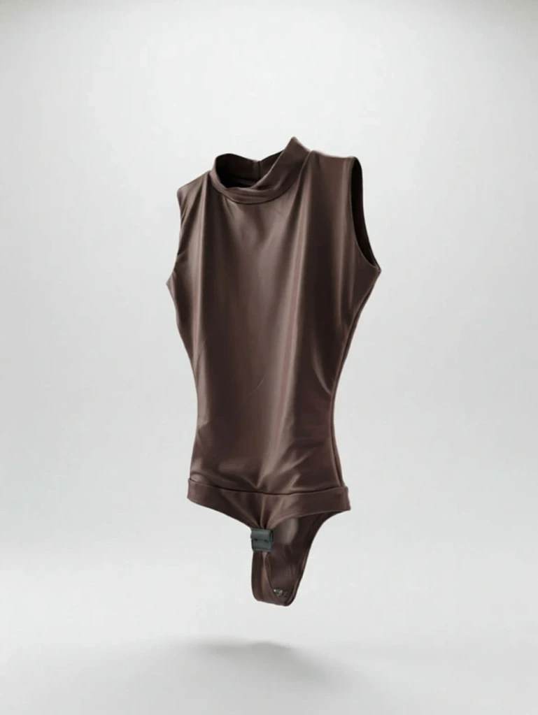 BODY FAJERO MANGA CERO (CAFÉ, XS / PP)